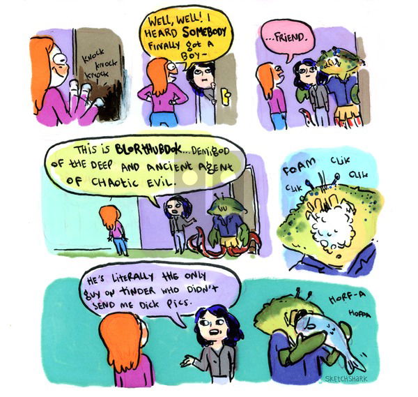 Sketchshark Comics on Monday September 23, 2019 Comic Strip