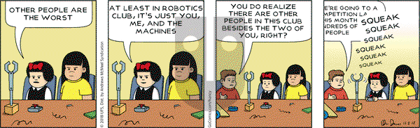Nancy - Saturday December 8, 2018 Comic Strip