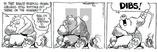 The Grizzwells on Tuesday August 11, 1998 Comic Strip