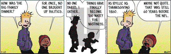Frazz on Friday November 23, 2018 Comic Strip