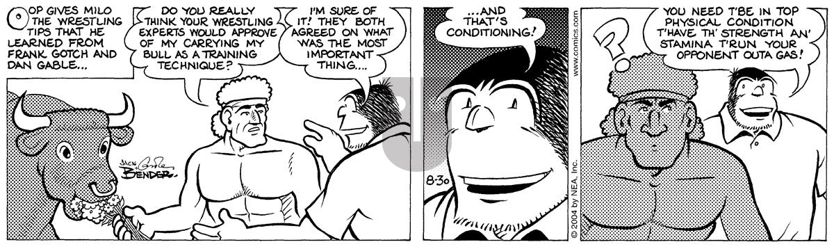 Alley Oop - Monday August 30, 2004 Comic Strip