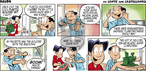 Baldo on Sunday May 7, 2017 Comic Strip