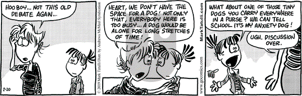 Heart of the City on Wednesday February 20, 2019 Comic Strip