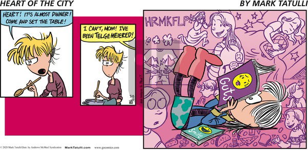 Heart of the City - Sunday March 15, 2020 Comic Strip
