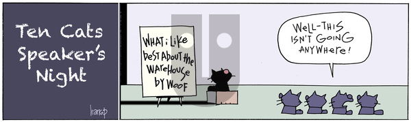 Ten Cats - Sunday October 13, 2024 Comic Strip