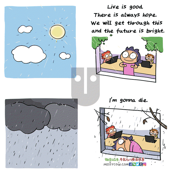 Messycow Comics on Tuesday October 20, 2020 Comic Strip