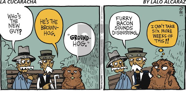 La Cucaracha on Sunday February 3, 2013 Comic Strip