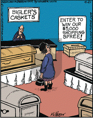 Close to Home on Monday April 21, 2014 Comic Strip