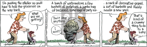 Cul de Sac on Wednesday September 14, 2011 Comic Strip
