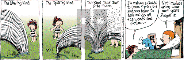 Cul de Sac on Tuesday July 5, 2011 Comic Strip