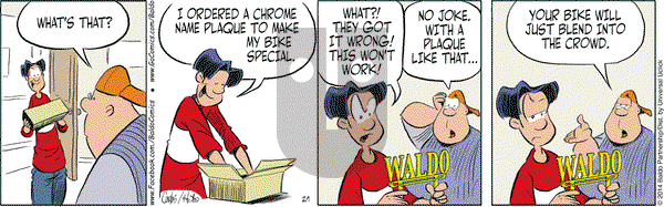 Baldo on Saturday February 1, 2014 Comic Strip