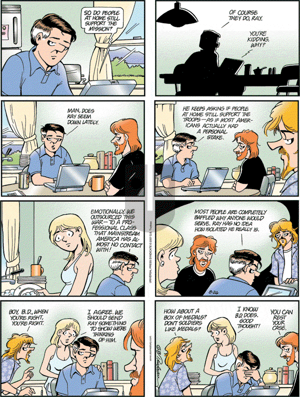Doonesbury - Sunday August 26, 2007 Comic Strip
