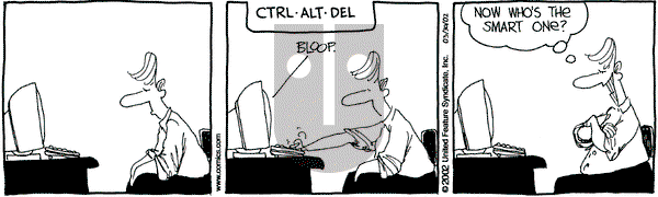 The Buckets on Saturday March 30, 2002 Comic Strip