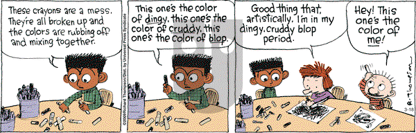 Cul de Sac on Wednesday March 18, 2009 Comic Strip