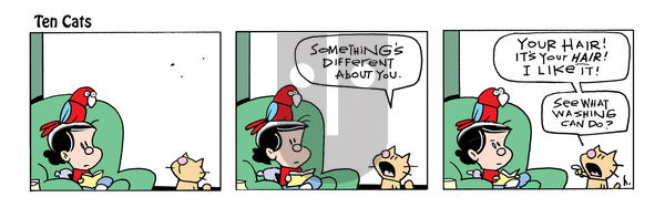 Ten Cats on Friday May 9, 2025 Comic Strip