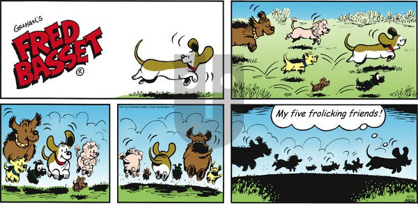 Fred Basset on Sunday May 10, 2015 Comic Strip