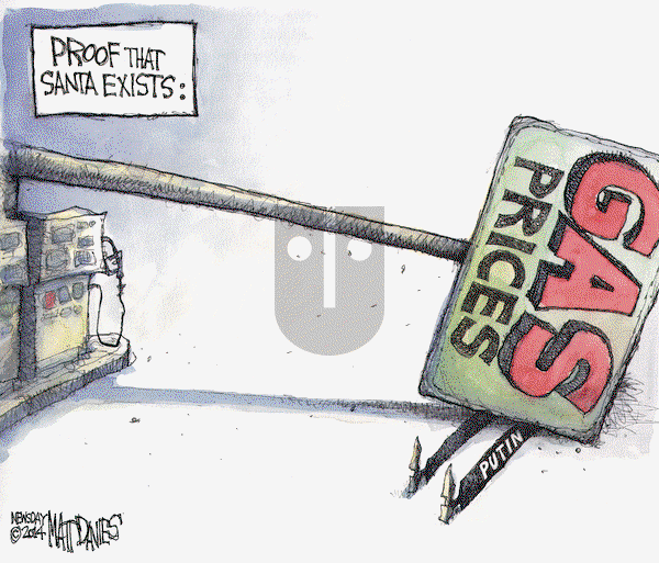 Matt Davies on Wednesday December 17, 2014 Comic Strip