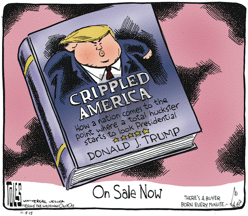 Tom Toles on Thursday November 5, 2015 Comic Strip