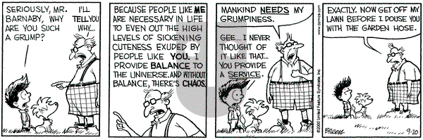 Grand Avenue on Wednesday September 20, 2000 Comic Strip