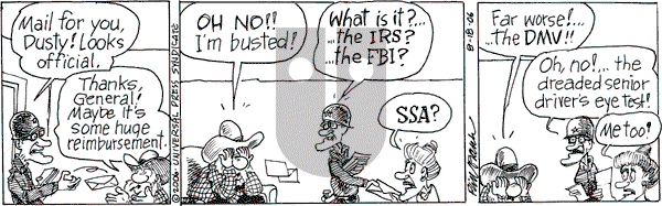 The Elderberries on Monday August 28, 2006 Comic Strip