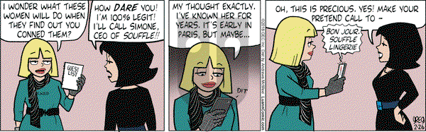 Luann on Monday February 26, 2018 Comic Strip
