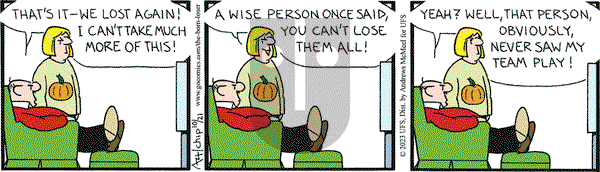 The Born Loser on Saturday October 21, 2023 Comic Strip