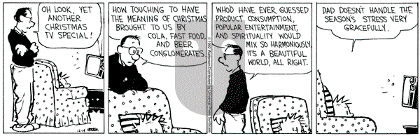 Calvin and Hobbes on Monday December 14, 1992 Comic Strip