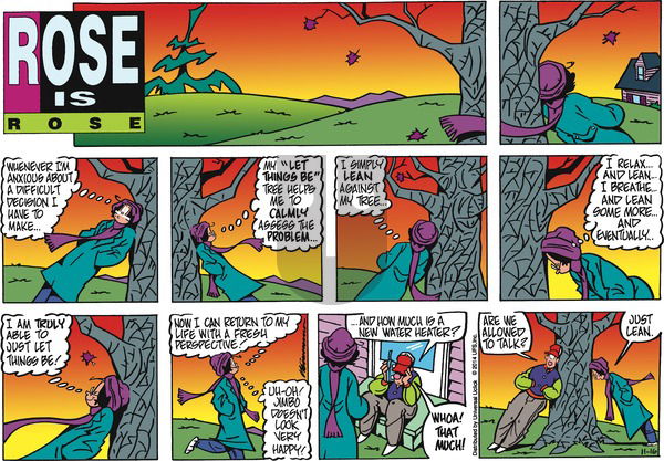 Rose is Rose on Sunday November 16, 2014 Comic Strip