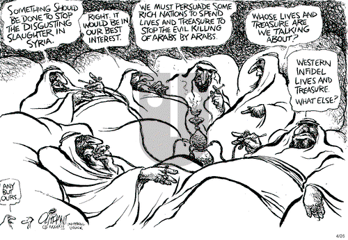Pat Oliphant on Thursday April 26, 2012 Comic Strip
