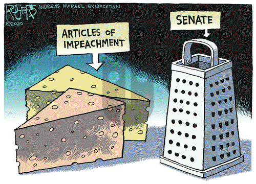 Rob Rogers on Friday January 17, 2020 Comic Strip