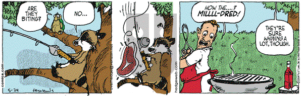 Over the Hedge on Wednesday May 24, 2006 Comic Strip