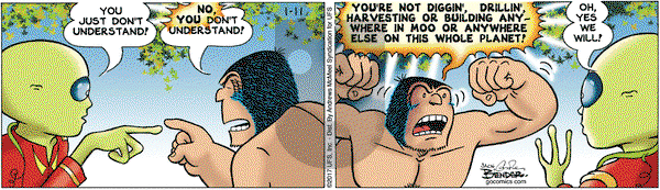 Alley Oop on Wednesday January 11, 2017 Comic Strip