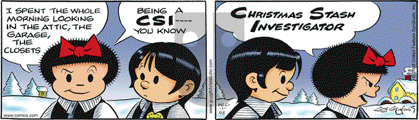 Nancy on Monday December 1, 2008 Comic Strip