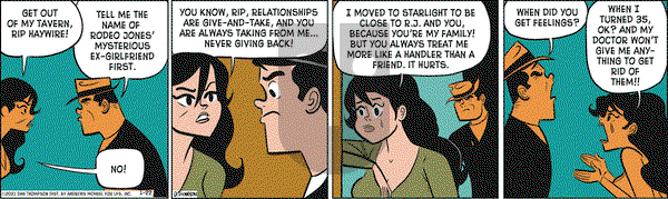 Rip Haywire on Friday January 22, 2021 Comic Strip