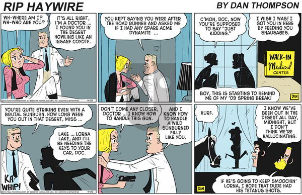 Rip Haywire on Sunday August 9, 2020 Comic Strip