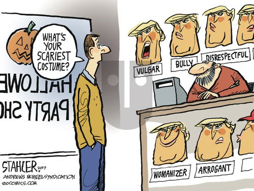 Jeff Stahler on Sunday October 8, 2017 Comic Strip