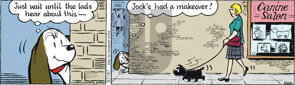 Fred Basset on Wednesday July 7, 2010 Comic Strip