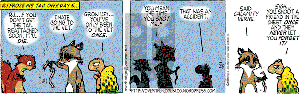 Over the Hedge on Friday January 28, 2011 Comic Strip