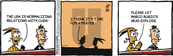 La Cucaracha on Tuesday December 30, 2014 Comic Strip