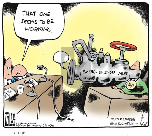 Tom Toles on Sunday May 23, 2010 Comic Strip