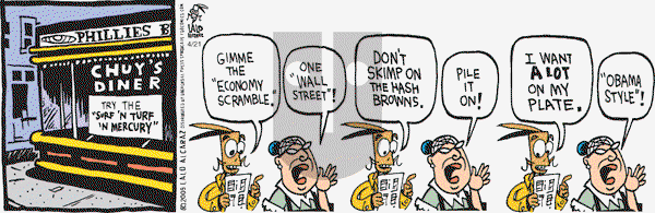 La Cucaracha on Tuesday April 21, 2009 Comic Strip