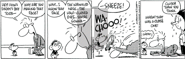 Baby Blues on Wednesday March 8, 2000 Comic Strip