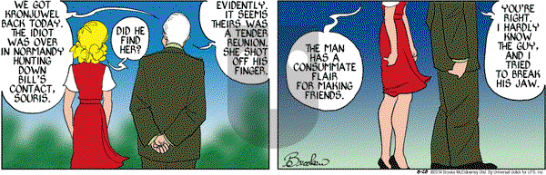 9 Chickweed Lane on Thursday August 28, 2014 Comic Strip