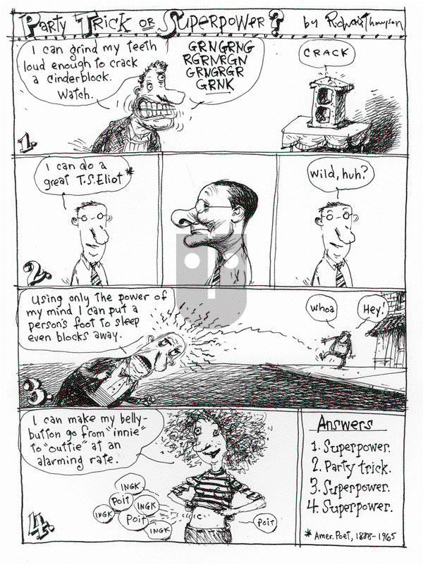 Richard's Poor Almanac on Wednesday February 11, 2015 Comic Strip