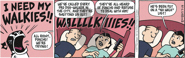 Pooch Cafe on Wednesday July 19, 2017 Comic Strip