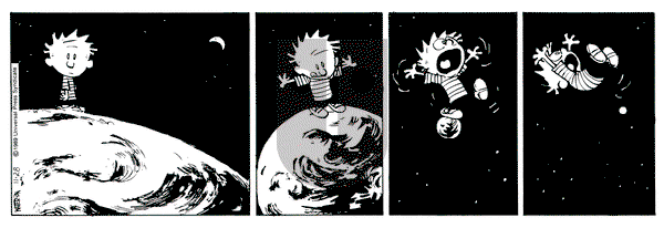 Calvin and Hobbes on Tuesday November 28, 1989 Comic Strip