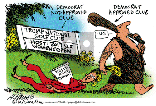 Henry Payne on Thursday July 13, 2017 Comic Strip