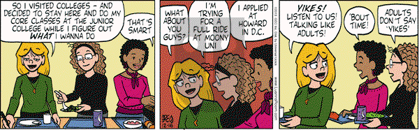 Luann on Monday December 16, 2013 Comic Strip