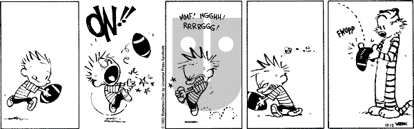 Calvin and Hobbes - Wednesday October 13, 1993 Comic Strip