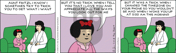 Nancy on Tuesday December 25, 2018 Comic Strip